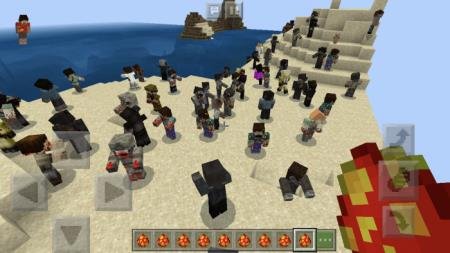 Орда зомби на песчаном острове