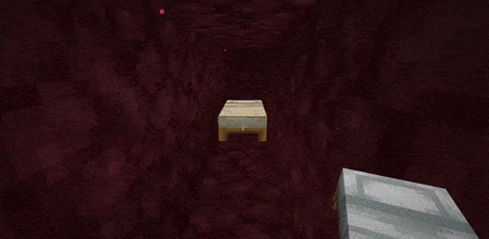 Добыча Незерита с помощью взрыва кровати