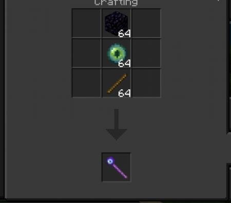 Рецепт крафта палочки ночного видения