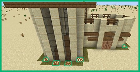 Украшение дома листвой шаг 2