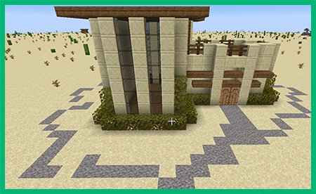 Постройка дорожек шаг 1