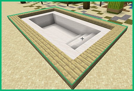 Постройка бассейна шаг 4