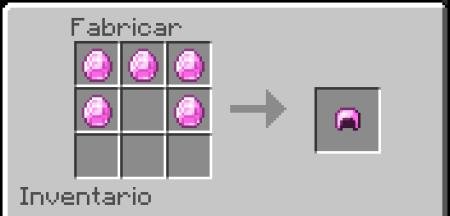 Крафт шлема из розового сапфира