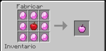 Крафт яблока из розового сапфира