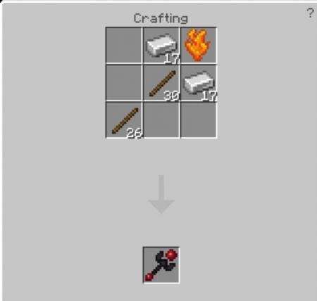 Рецепт крафта огненной палочки