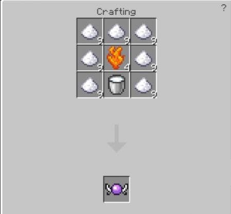 Рецепт крафта конфеты маны