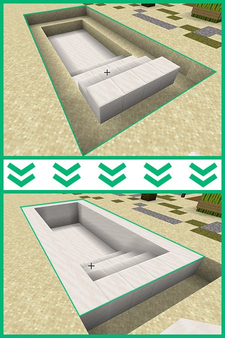 Постройка бассейна шаг 2-3