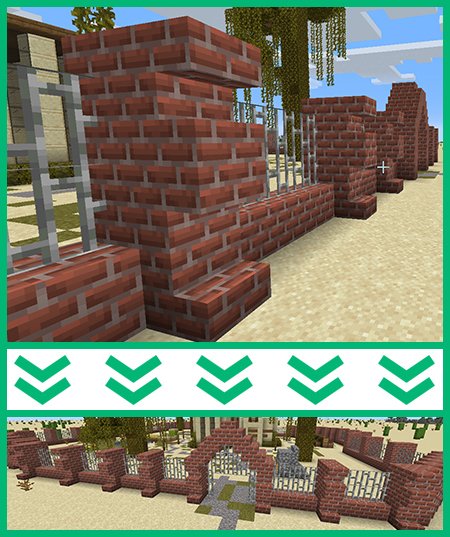 Постройка забора шаг 6-7