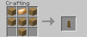 Рецепт крафта щита с использованием бронзового слитка