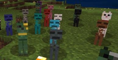 Кошки-скелеты в различных окрасках