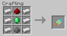 Рецепт крафта первого элемента ракеты