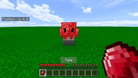 Рубиновый блоклинг, которого игрок может приручить