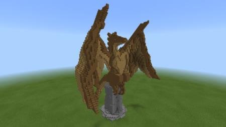 Статуя дракона