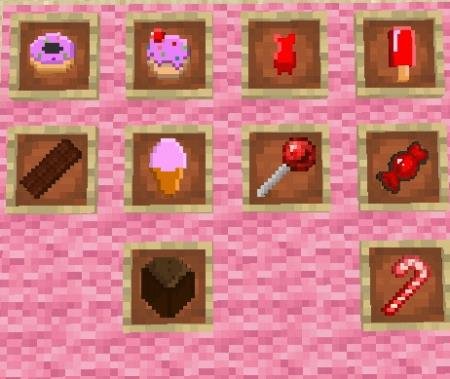 Представление всех видов сладостей