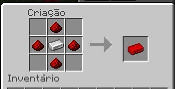 Рецепт крафта слитка из редстоуна