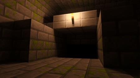 факел на стене