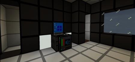 Панель управления космическим кораблём игрока