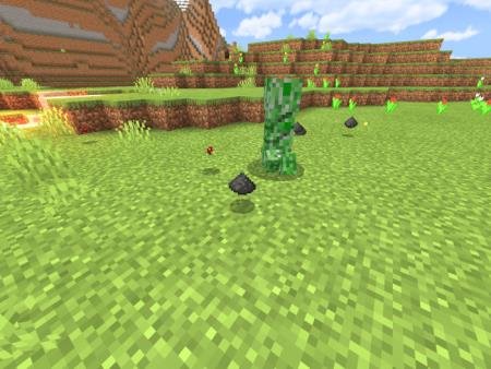 зеленый крипер