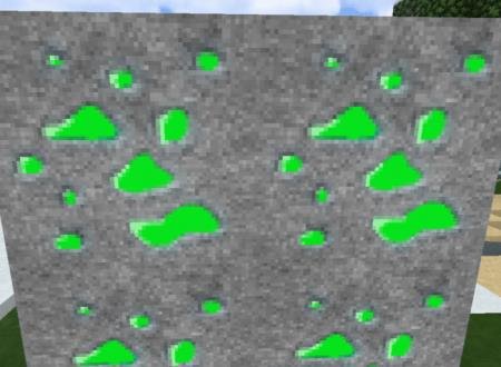 Руда опыта с зелёными крапинками