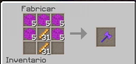 Рецепт крафта аметистового топора