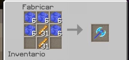 Рецепт крафта зафирового топора