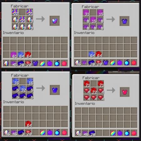 Рецепты крафта всех видов брони