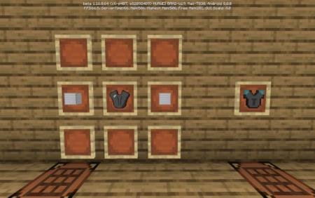 Представление и рецепт крафта улучшенной рыцарской брони