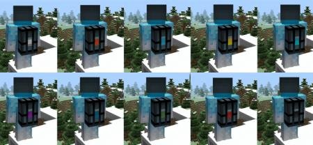 Игрок с ранцем, который раскрывается в дельтаплан