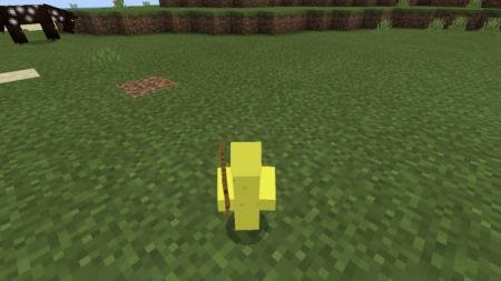 Желтый солдат-мечник