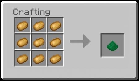 Рецепт получения органического материала из плодов картофеля