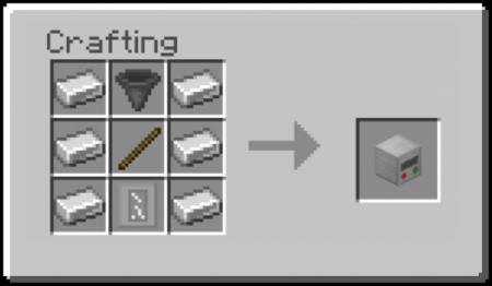 Рецепт крафта извлекателя масла