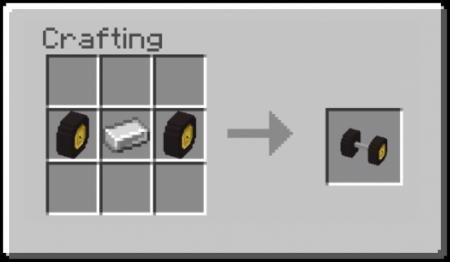 Рецепт крафта оси для задних колёс трактора
