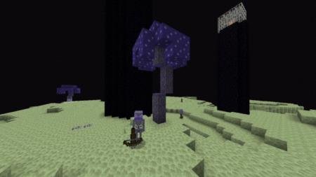 Новый моб и дерево, добавляемые в измерении Края