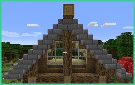 Постройка крыши шаг 9