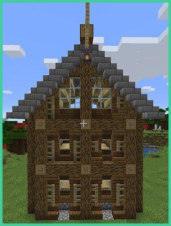 Постройка крыши шаг 13