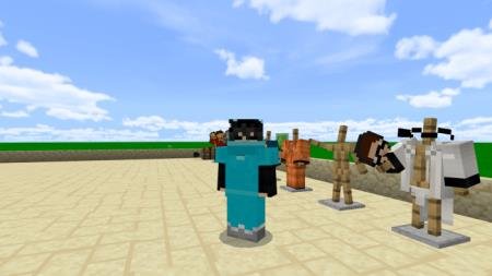 Новая синяя одежда в Майнкрафт