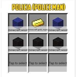 Крафт полицейской униформы