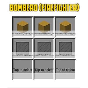 Крафт формы пожарника