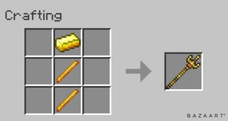 Рецепт крафта трезубца