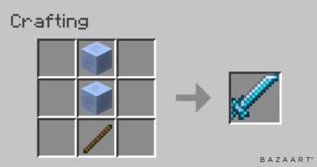 Рецепт крафта ледяного меча