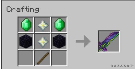 Рецепт крафта меча под названием "Истинная грань ночи"