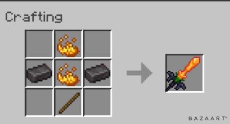 Рецепт крафта меча всадника