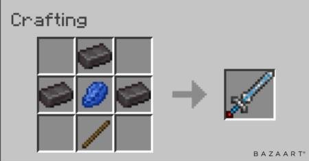 Рецепт крафта лучевого меча