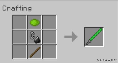 Рецепт крафта фазового меча (зелёного)