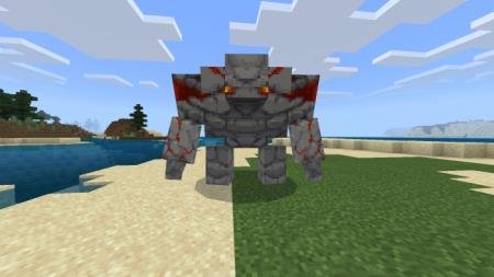 Редстоун голем