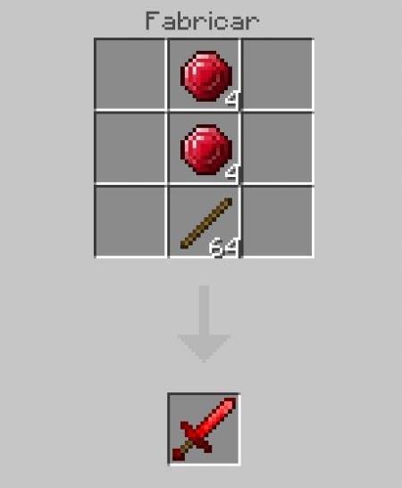 Рецепт крафта ребинового меча