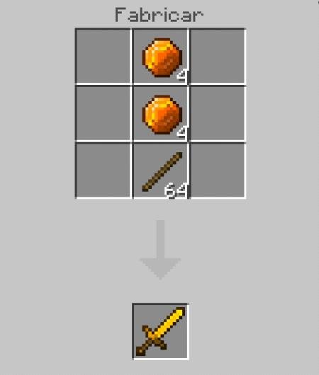 Рецепт крафта топазного меча