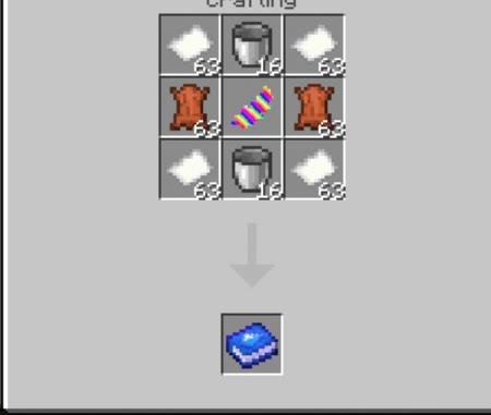 Рецепт крафта магической книги подводного дыхания