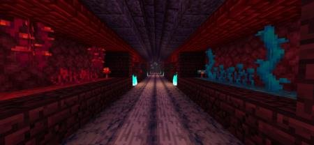 Красиво оформленный коридор в поздемелье