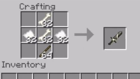 Меч мертвых крафт